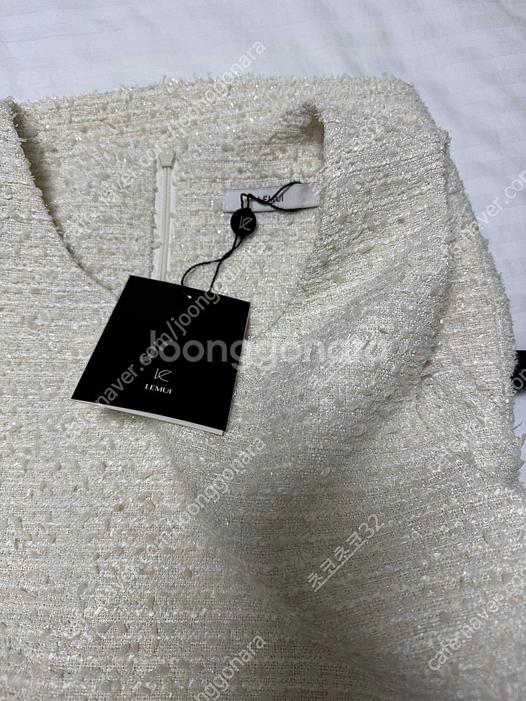 르뮈 미엘 트위드 원피스(새상품)--4