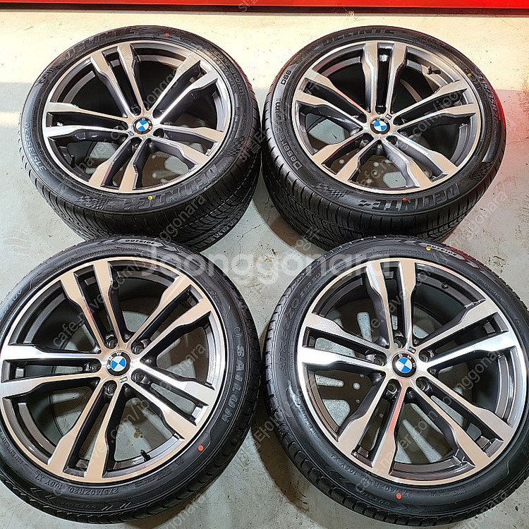 [판매]20인치 bmw x6 m st 휠타이어 세트--0