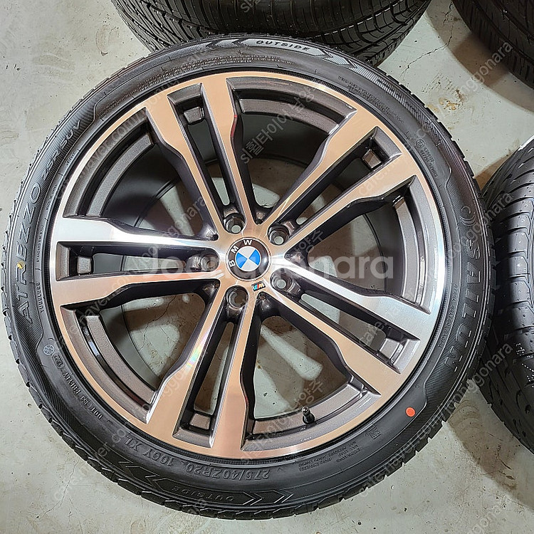 [판매]20인치 bmw x6 m st 휠타이어 세트--3