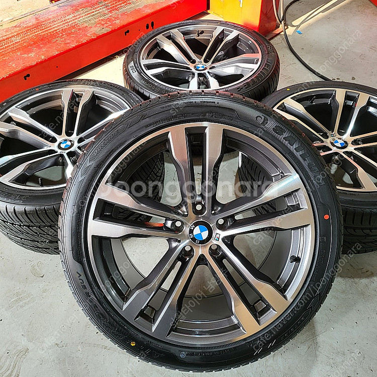 [판매]20인치 bmw x6 m st 휠타이어 세트--5