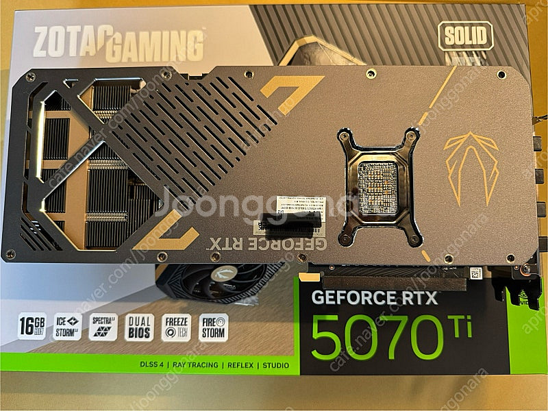 ZOTAC GAMING 지포스 RTX 5070 Ti S...--4