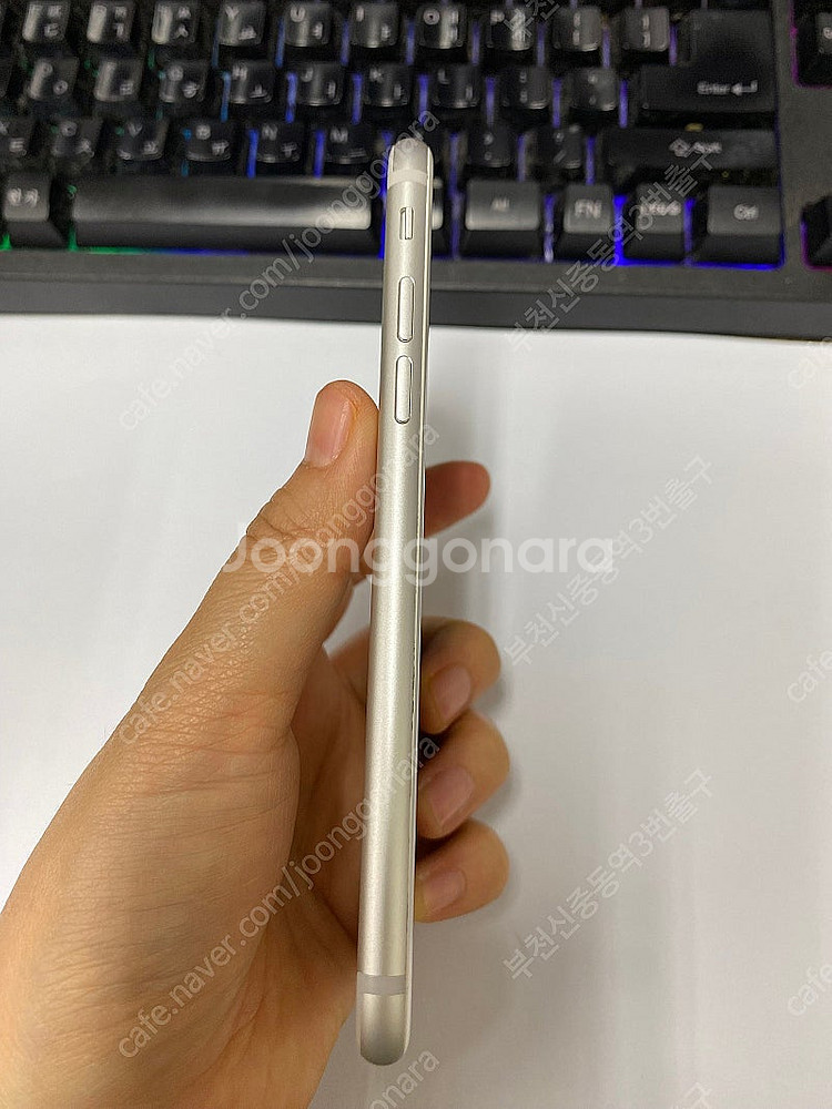 499155 아이폰7 실버 외관S급 32GB 배터리성능...--4