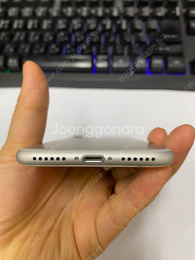 499155 아이폰7 실버 외관S급 32GB 배터리성능...--6