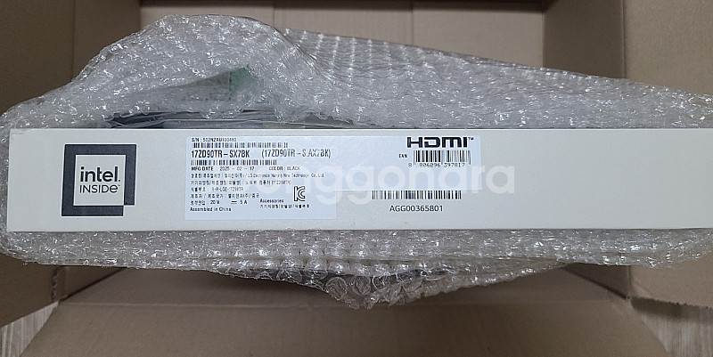 LG 그램 노트북 (미개봉) 17ZD90TR-SX7BK--1