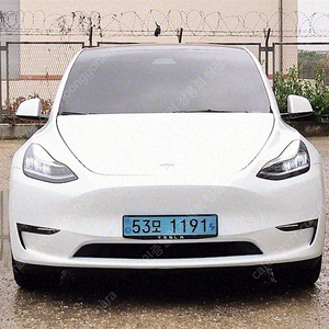 테슬라 모델 Y 중고 테슬라 중고 흰색 2022년식 67,738km 롱 레인지 개인사업자 차량구매