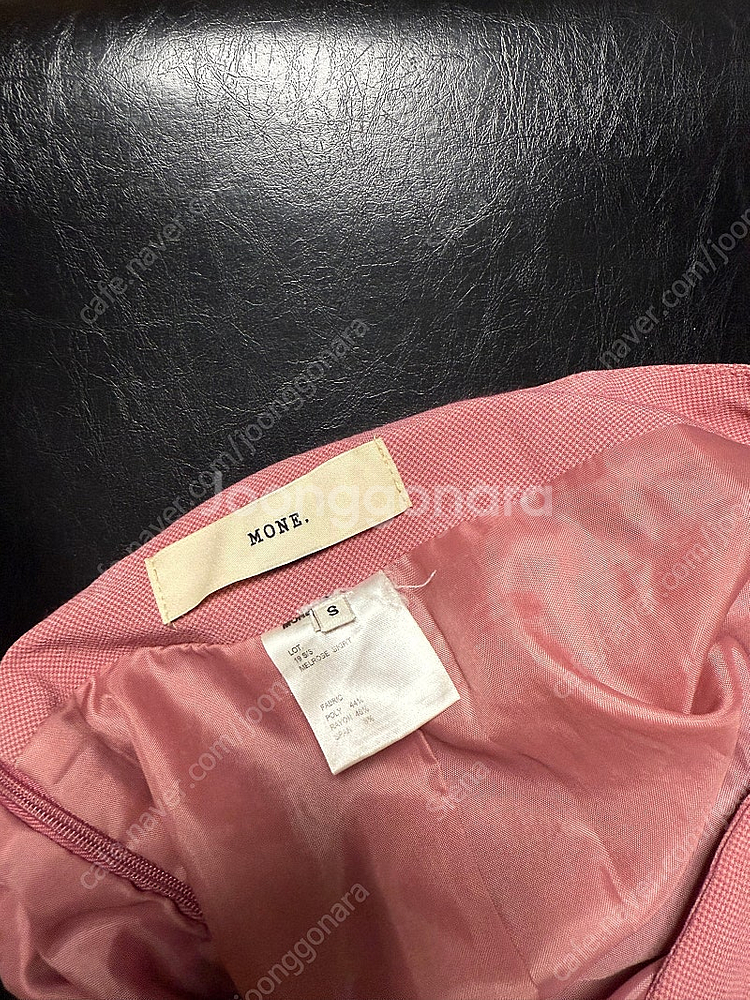 모네MONE(현 리본빛Ribbonbit) 핑크스커트--4