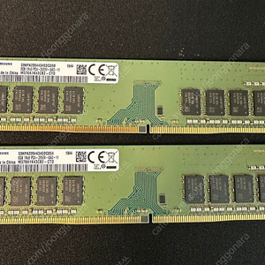 삼성 DDR4 8GB 2666 램 2개