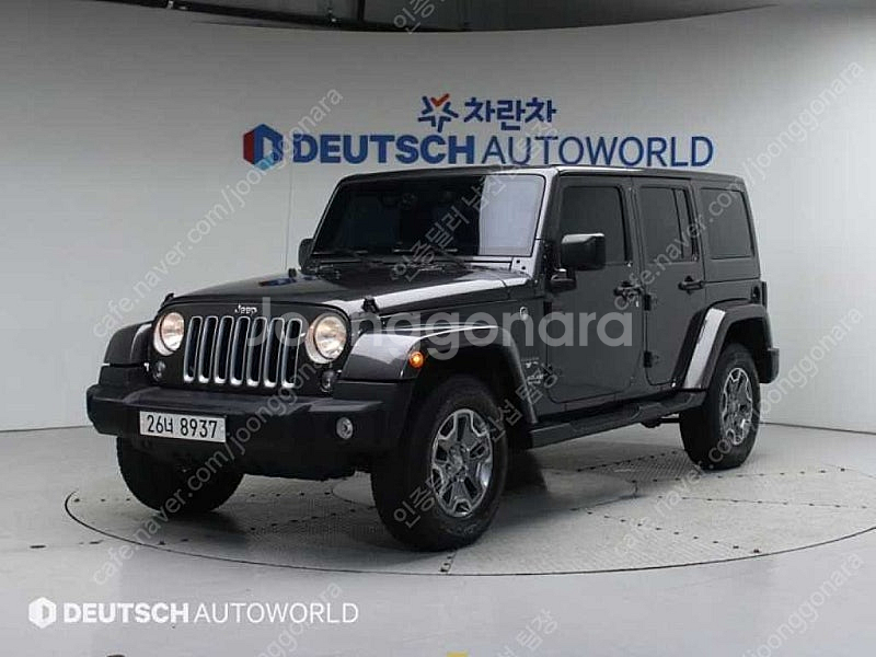지프 랭글러 중고 JEEP 랭글러 회색 2017년식 6...--0