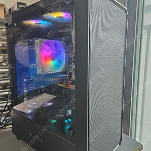 (부산직거래)게이밍 컴퓨터 i5-11400 16G M.2 ssd500 RTX2060 6G+23인치 티비모니터(45만원)