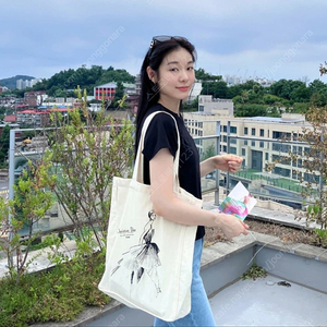 디올 전시회 굿즈 에코백 서울(정품)