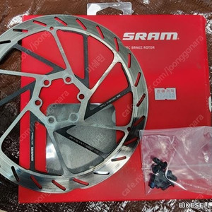 지엘앤코 정품 SRAM HS2 로터 - 6볼트 180mm 신동급팝니다