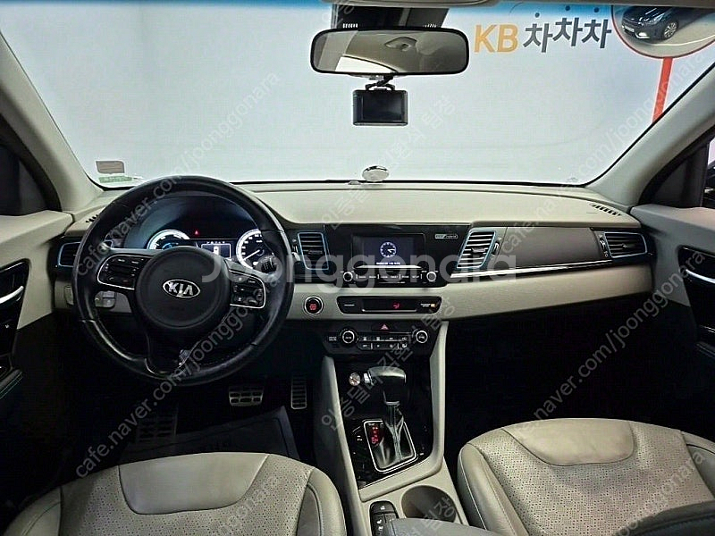 기아 니로 중고 니로 하이브리드 중고차 파란색 2018...--8