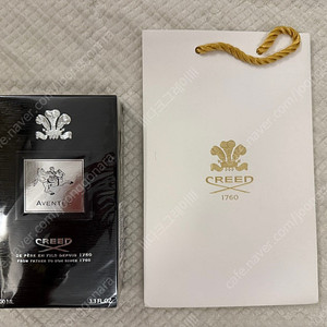 크리드 어벤투스 100ml(국문택, 백화점 정품) 미개봉 새상품 35만원 판매합니다