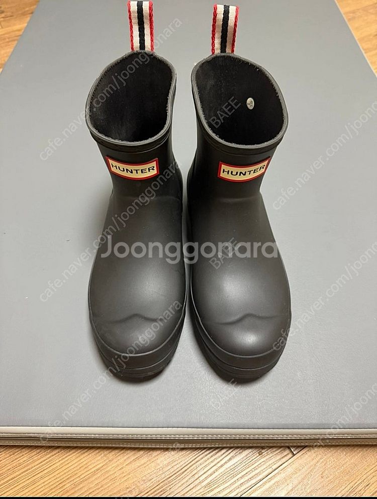 (블랙) 헌터 플레이숏 레인부츠 230 / US 4--0