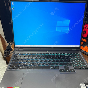 레노버 Legion 5 pro 16ACH6H 3070 팝니다 SSD1TB