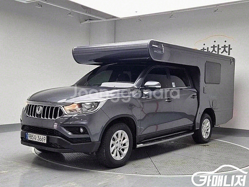 렉스턴 스포츠 칸 캠핑카 2020 년 중고차◆전액할부◆...--0