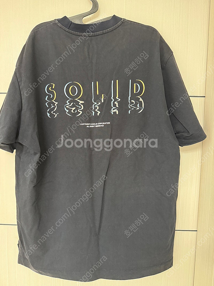 솔리드옴므 티셔츠 46사이즈--1