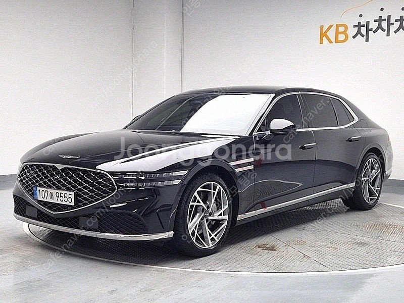 제네시스 G90 중고차 가격 제네시스 중고 검정색 20...--0
