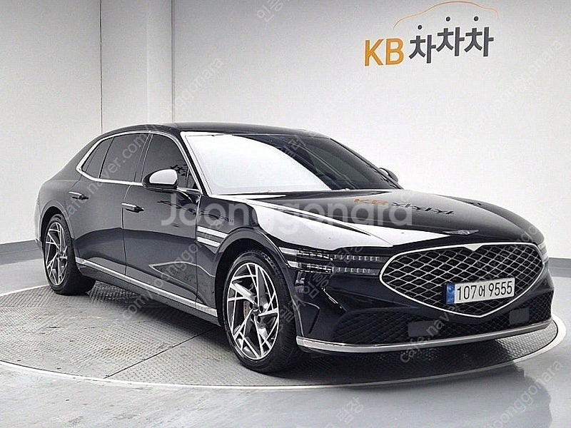 제네시스 G90 중고차 가격 제네시스 중고 검정색 20...--5