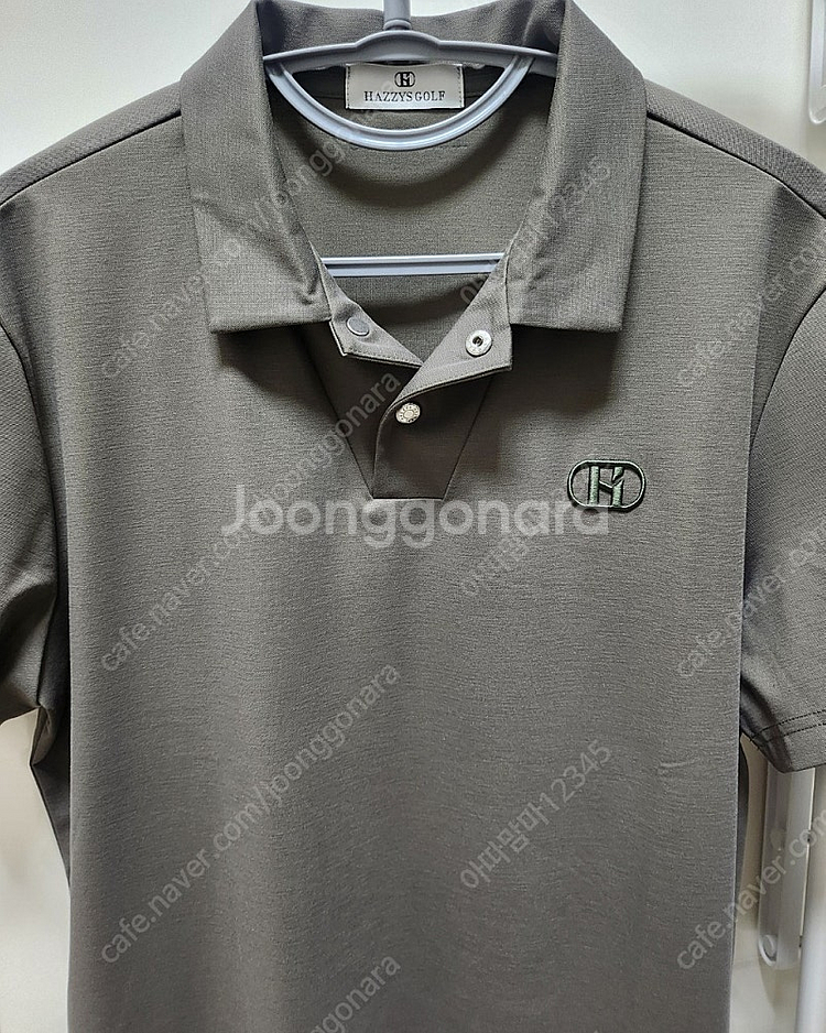 [급처분/55,000원] [헤지스골프] BRITISH CLASSIC 소프트 실켓 반팔 카라티 HUTS 3B351 K...--1