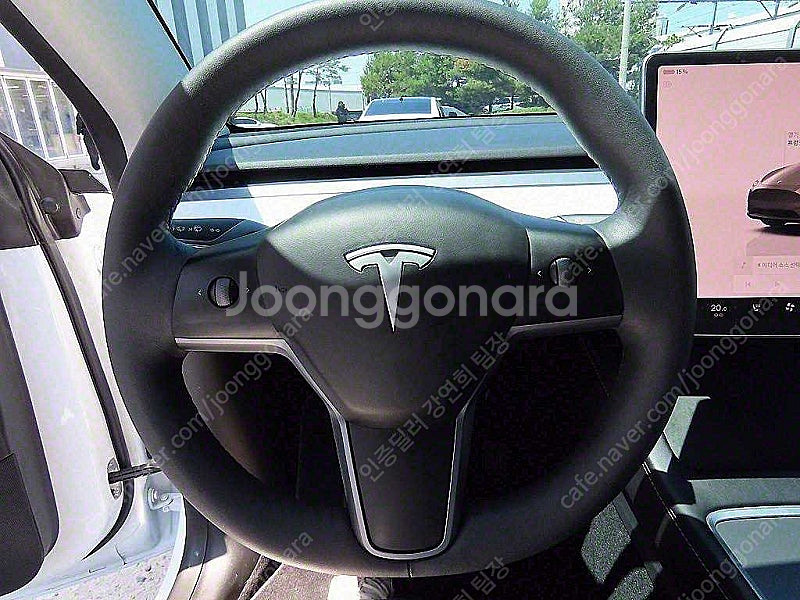 테슬라 모델 Y 중고 테슬라 중고 흰색 2023년식 2...--9