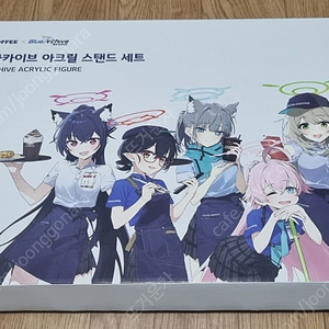 블루아카이브 이디야 콜라보 아크릴 스탠드 + 덤