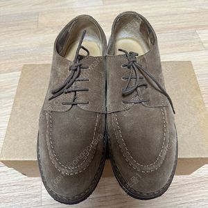 드레익스 스웨이드 유팁더비 토바코 UK9 Drake's