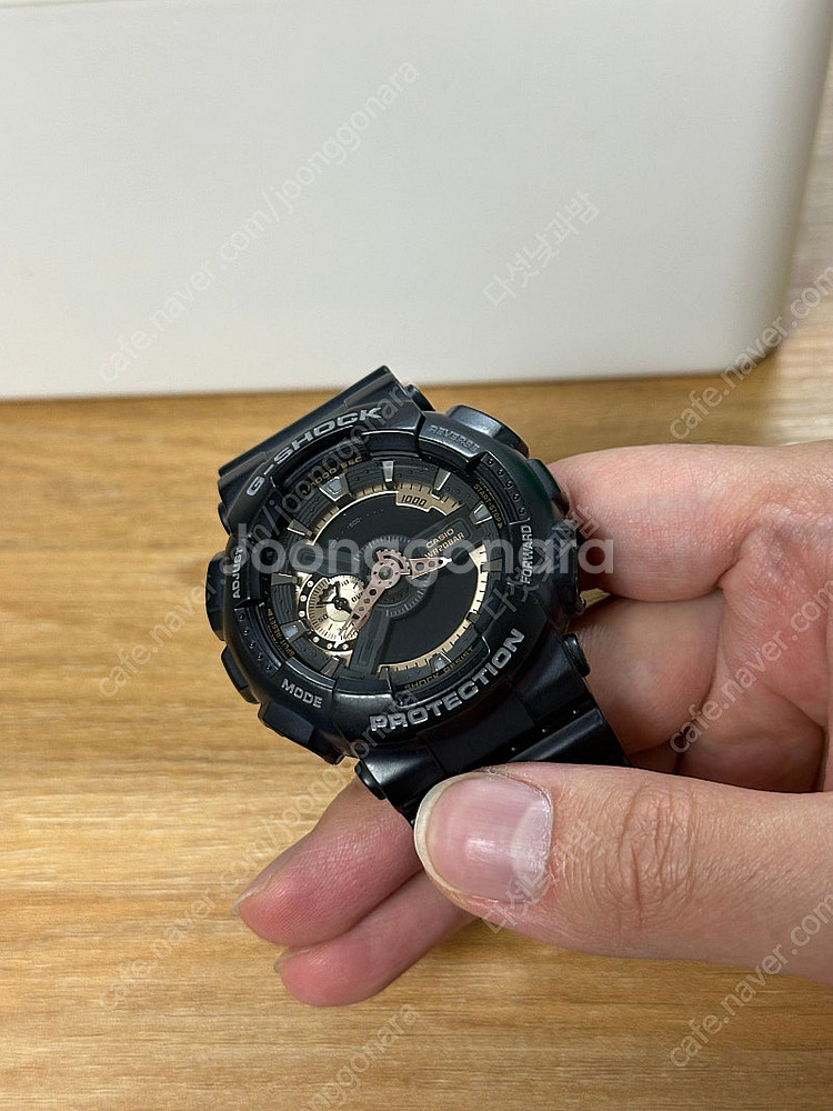 지샥 로즈골드 빅페이스 ga-110rg-1acr 판매--1