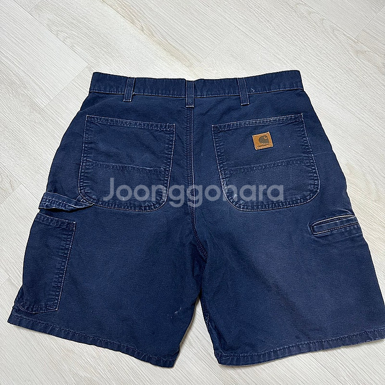 빈티지 칼하트 카펜터 반바지 워크팬츠 하프팬츠--1