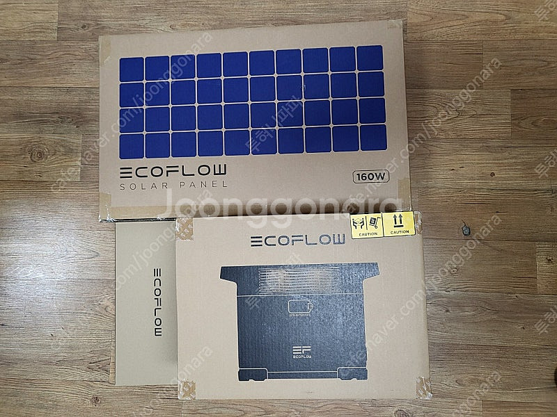 미개봉 새상품 에코플로우 델타2+160w 태양광패널 +...--0