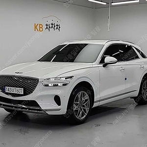 GV70 중고 GV70 흰색 2023년식 12,434km 2.5T 가솔린 AWD 기본형 중고자동차