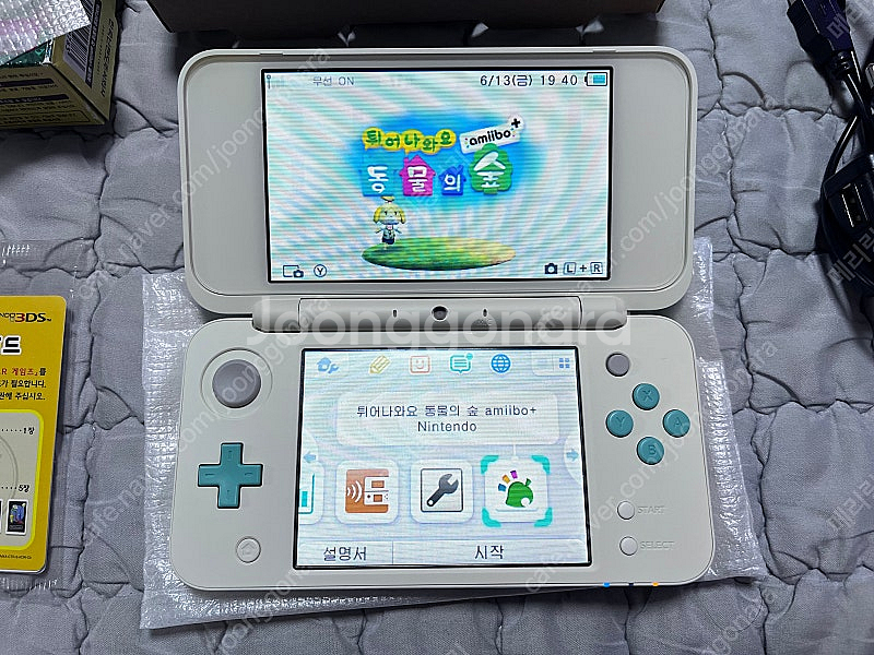 뉴투다수 동물의숲 에디션 튀동숲 에디션 2ds 판매!--4