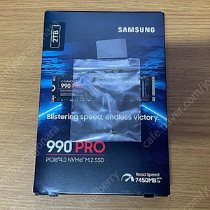 새상품) 삼성 990 pro 2tb