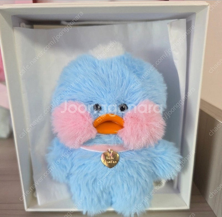 하늘색 꼬마 빵빵덕 인형--1