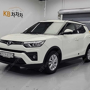 티볼리 중고 가격 베리 뉴 티볼리 흰색 2020년식 62,268km 2WD 디젤 1.6 V5 수원중고차