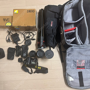 니콘 D610 + 삼양14mm + 시그마 35.4 + 호루스벤누 삼각대 + 시그마 독 + 니콘 50.8 일괄 판매