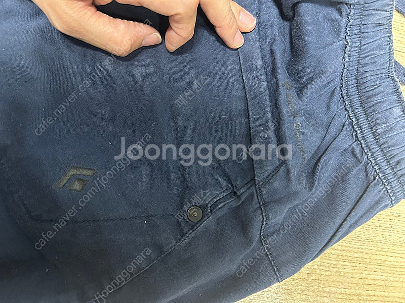 (1회착) 블랙다이아몬드 노션팬츠 네이비 XS_여성--4