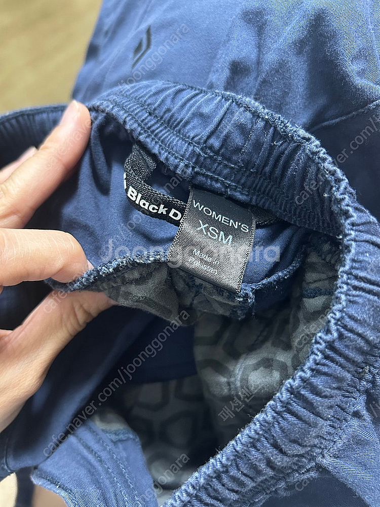 (1회착) 블랙다이아몬드 노션팬츠 네이비 XS_여성--6