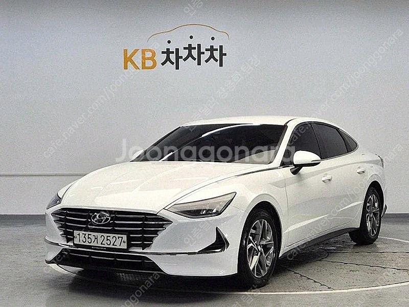 소나타 중고 쏘나타 DN8 중고차 흰색 2021년식 1...--0