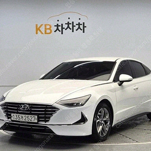 소나타 중고 쏘나타 DN8 중고차 흰색 2021년식 16,000km 2.0 프리미엄 중고차 추천