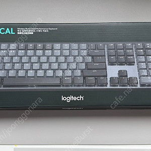 로지텍 MX MECHANICAL 키보드 풀배열 갈축 팝니다.