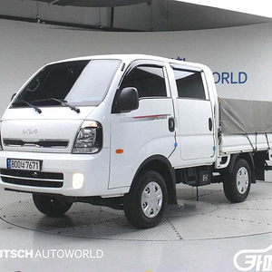 [소형화물][카고]더뉴봉고3 4WD/1.0톤/더블캡/장축 GL라이트 (4인승 /1톤) 2022 년 중고차◆전액할부◆중고리스◆친절서비스◆