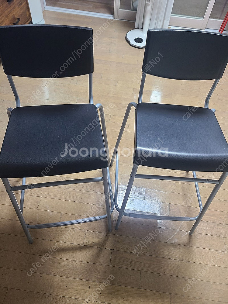 이케아 아일랜드 식탁의자 2개--0