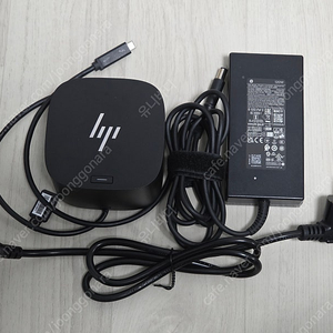HP 썬더볼트4 G4 도킹스테이션 120W 맥북 윈도우 노트북 썬더볼트4 독 (4K 120Hz 지원)