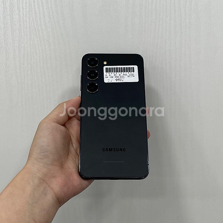 04183 갤럭시S23 블랙 512GB 부산 중고폰 팝...--2