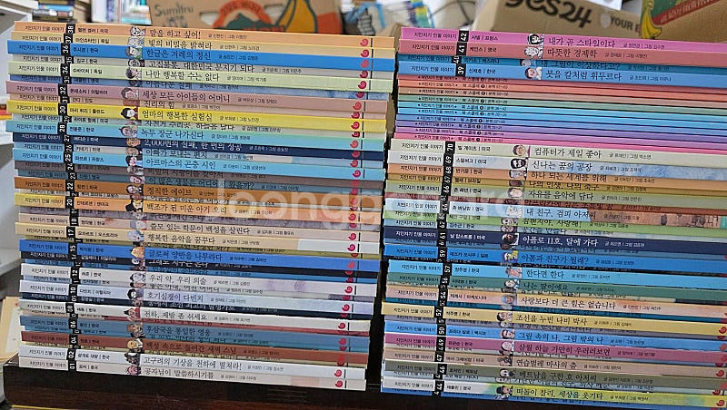 그레이트북스 지인지기 인물이야기 전 70권 + 북 스콜...--0