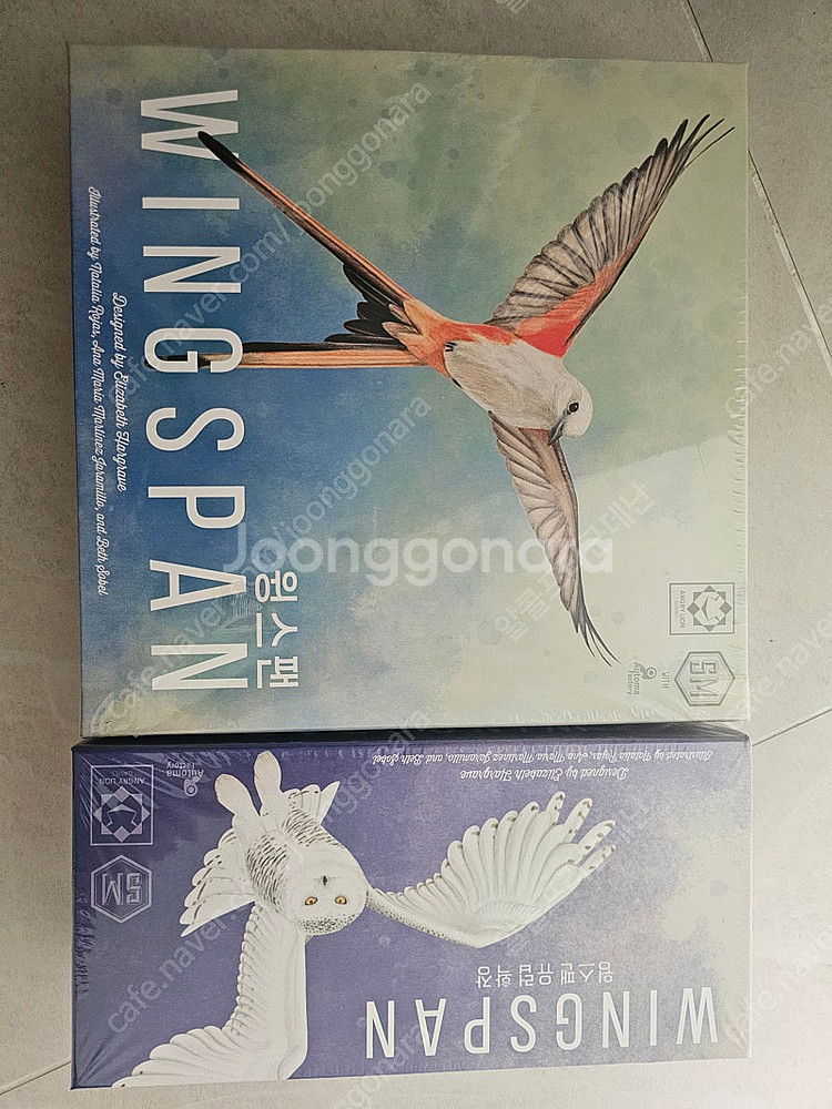 보드게임 윙스팬 본판 & 유럽확장 일괄--0