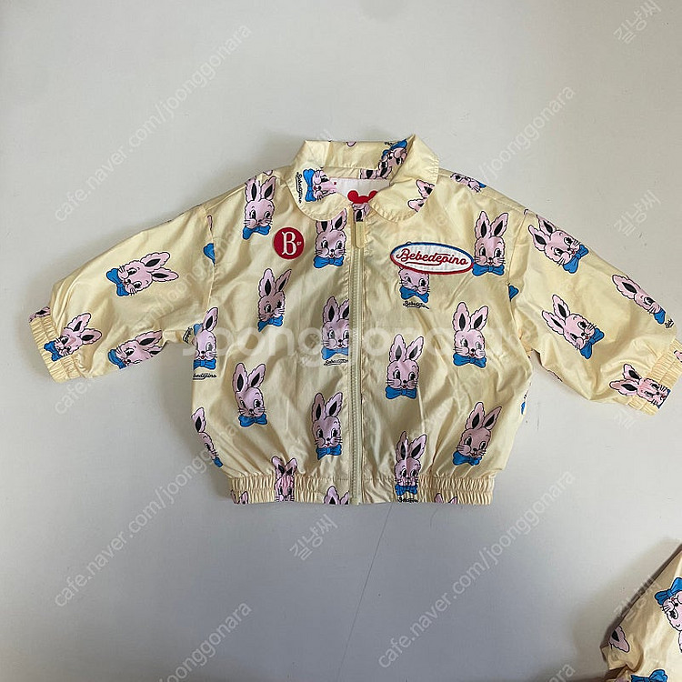 베베드피노 로즈라팡 100 두벌 일괄 쌍둥이옷--1