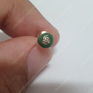 디디에두보 14k 다이아 한쪽 귀걸이