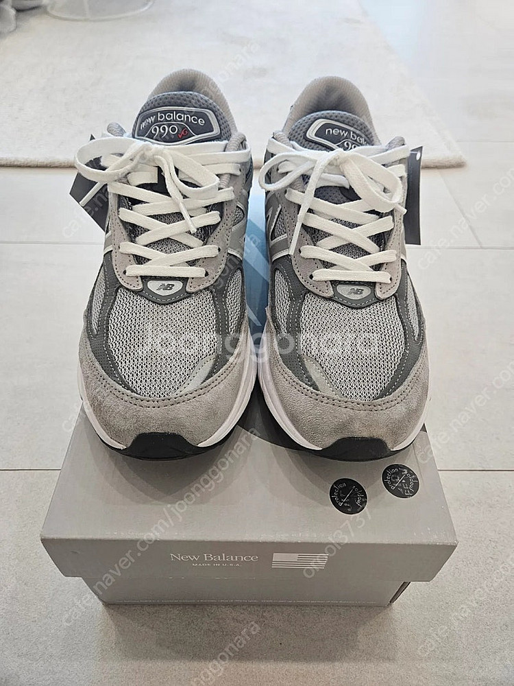 뉴발란스 990v6 D발볼 그레이 270사이즈--3